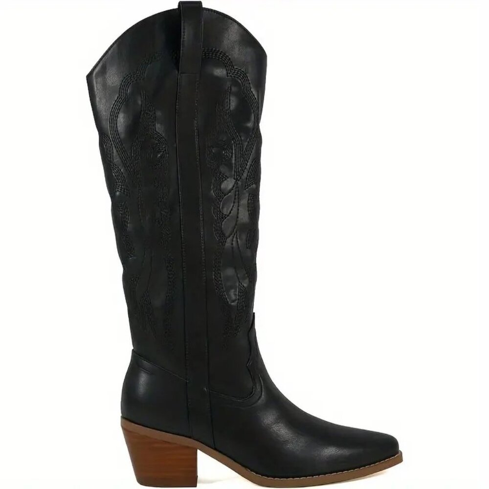 Embroidered Western Women Cowboy Boots